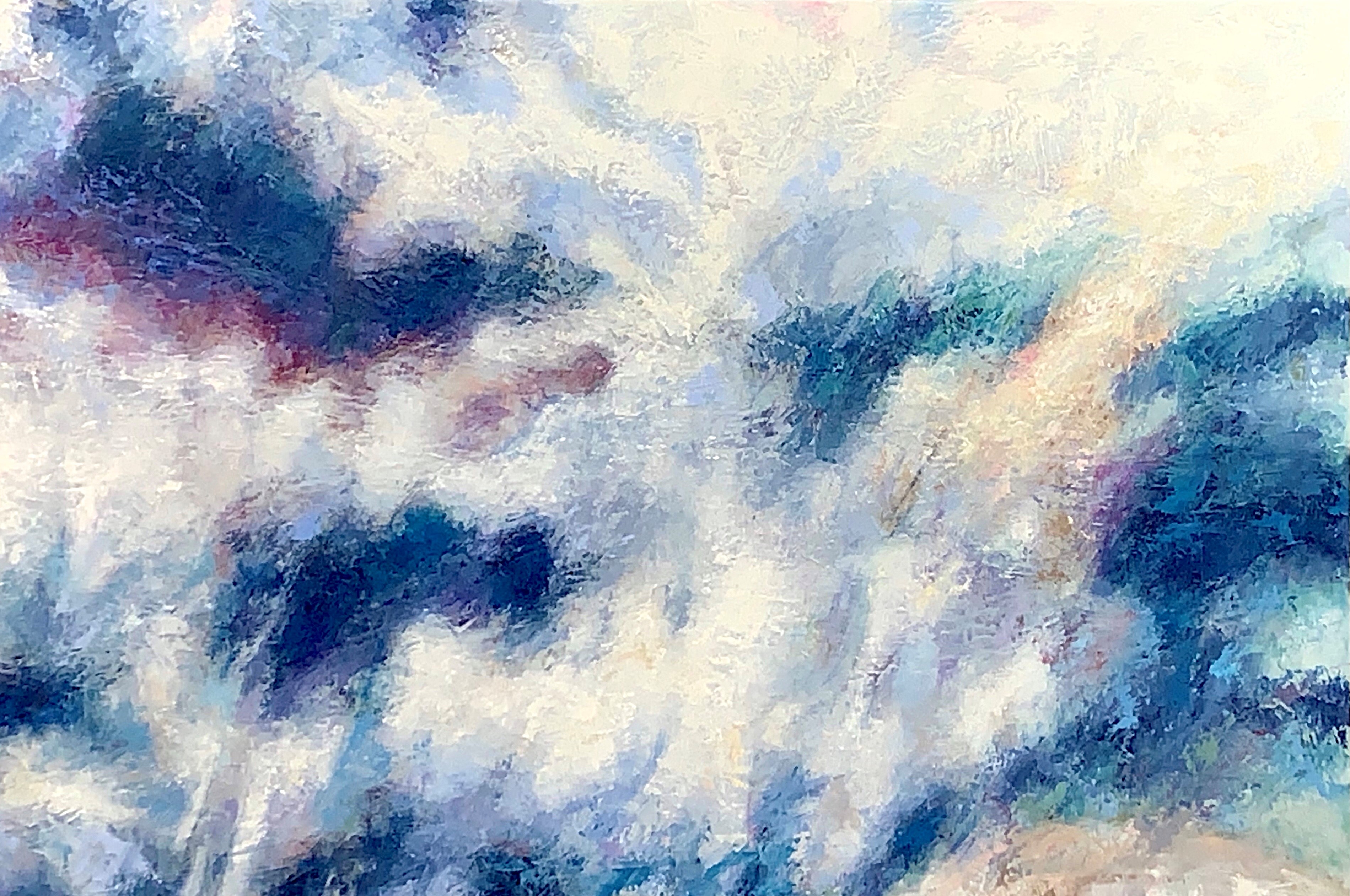 4) Winter Sun 24x36 acrylic on canvas