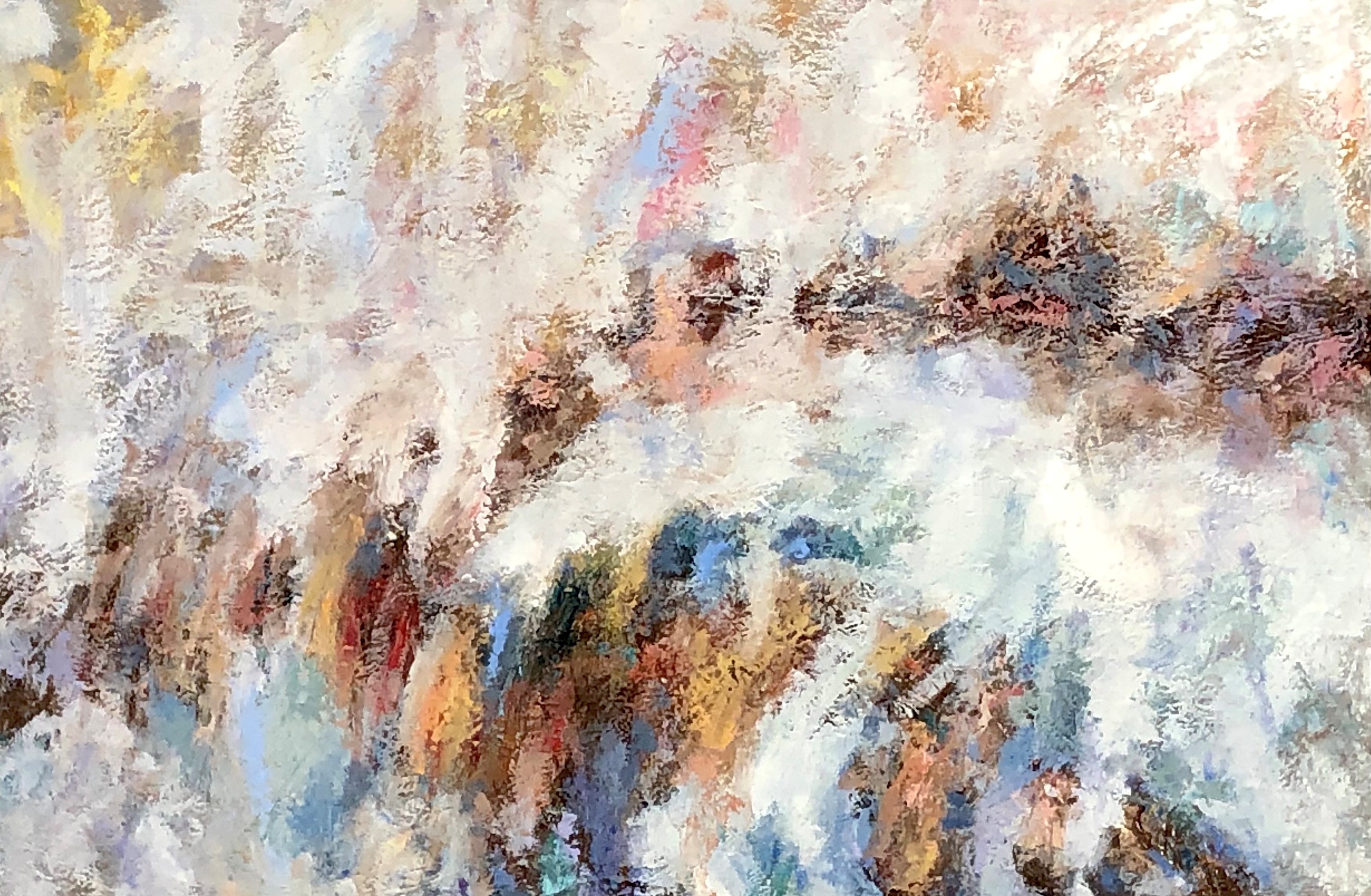 0.1) While the morning stars 24x36 oil